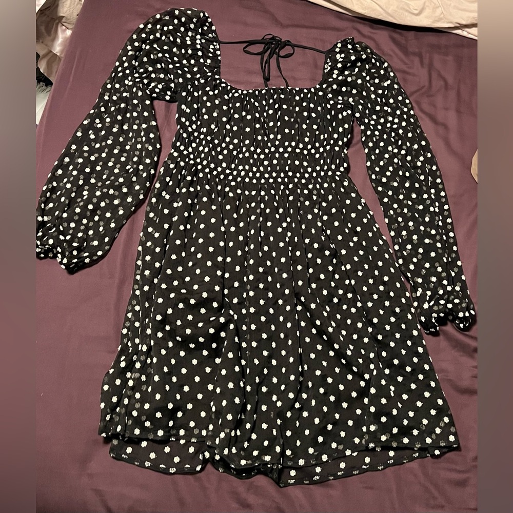 LUCY PARIS ROSEMARY BABYDOLL MINI DRESS - Picture 4 of 5